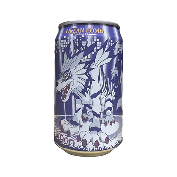 Ocean Bomb-Digimon Garurumon Lychee Flavor 330ml (China)