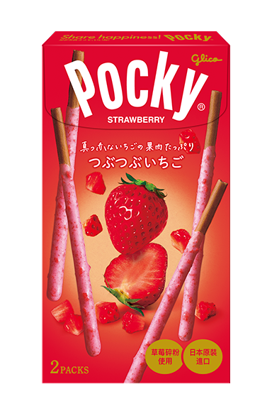 Pocky Tsubu Tsubu Strawberry Biscuit Stick 55g (Japan)