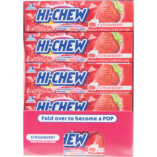 Hi Chew Fruit Chews Gummy Pack of 15