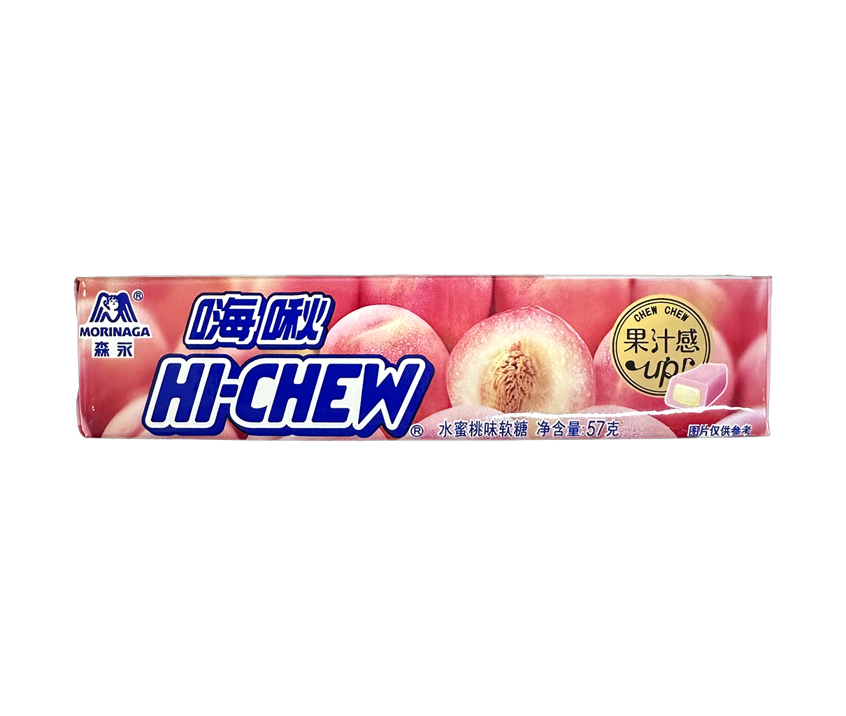 Hi-Chew Peach Soft Gummy 12pck x 57g (China)