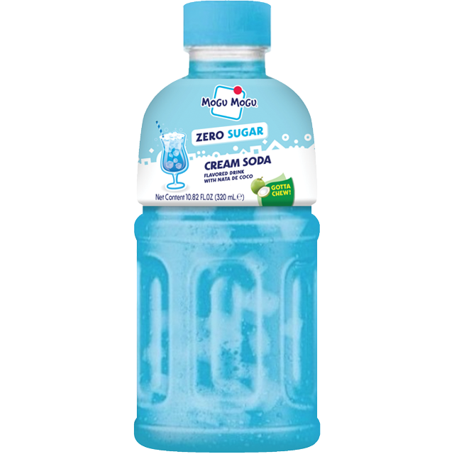 Mogu Mogu Cream Soda Nata de Coco 320ml
