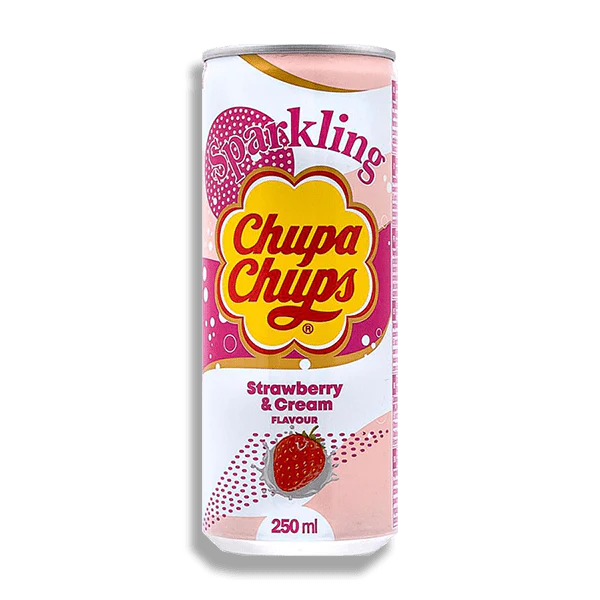 Chupa Chups Sparkling Strawberry Cream 250ml (Korea)