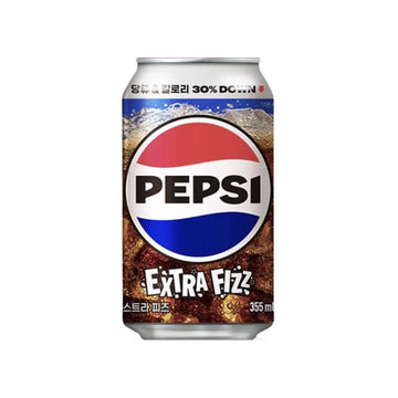 Pepsi Zero Sugar Extra Fizz 355ml (Korea)