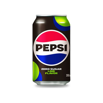 Pepsi Zero Sugar Lime Flavor 355ml (Korea)
