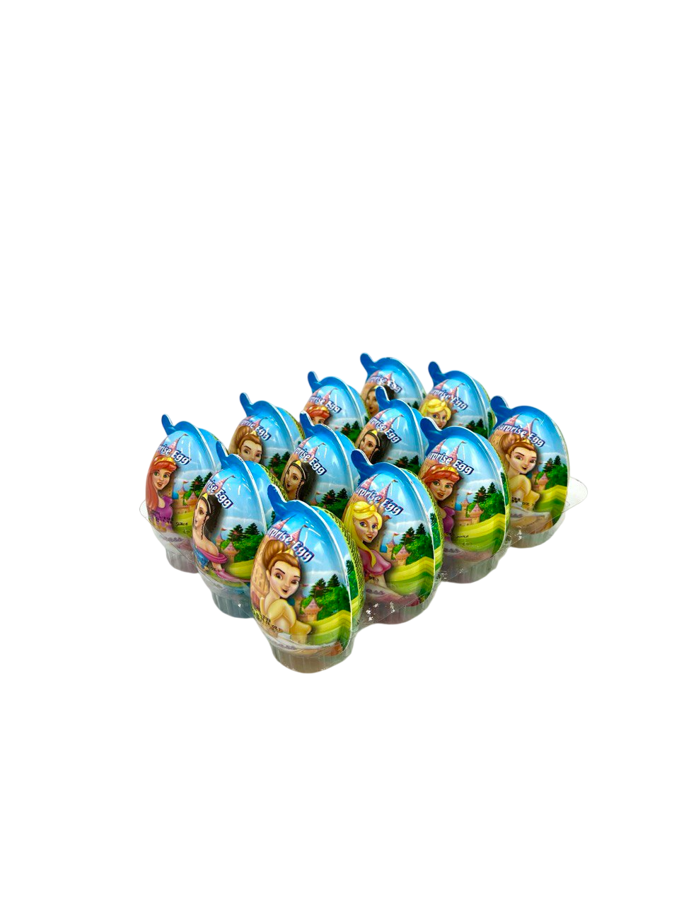 Princess Surprise Egg with Peanut Cream & Milky Hazelnut Cream 24pck x 15g Türkiye