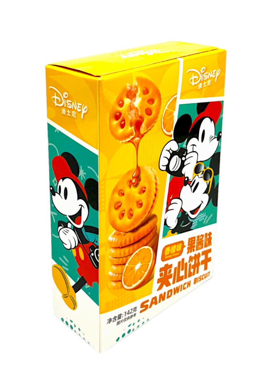 BinQi Disney Jam Flavored Sandwich Biscuit (China)