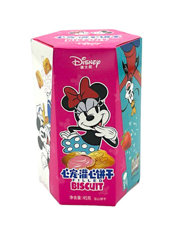 BinQi Minnie Mouse Strawberry Biscuits 10 pack