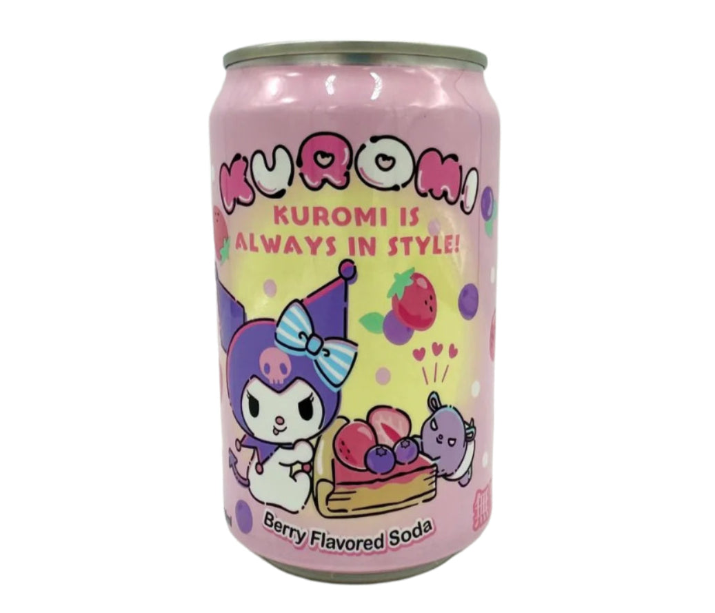 その他 kurumi Kuromi Berry Flavored Soda 330ml (Taiwan)