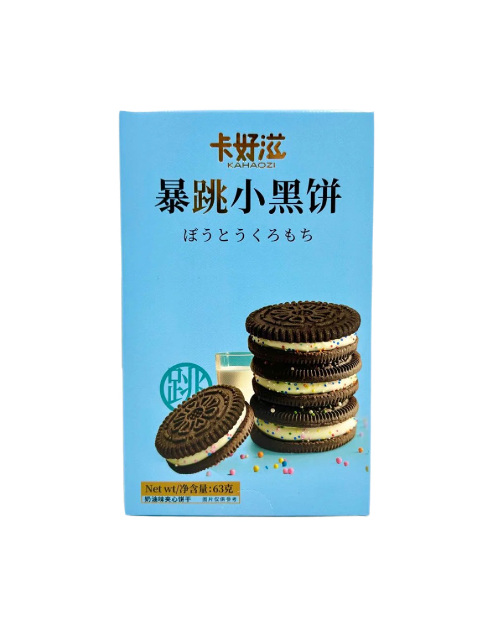 KAHAOZI Pop Rocks Cream Sandwich Biscuits 63g