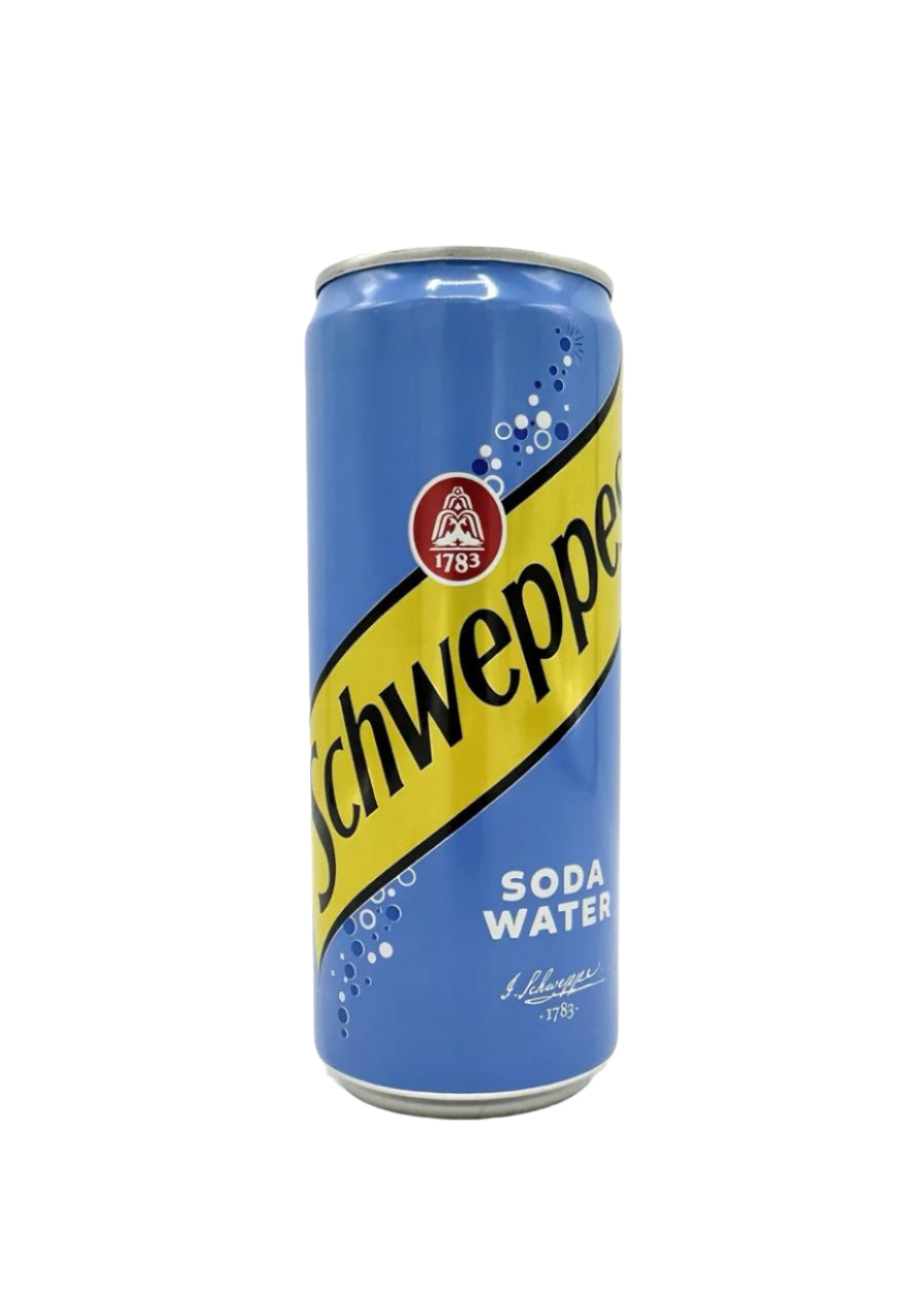 Schweppes Soda Water 330ml (Poland)