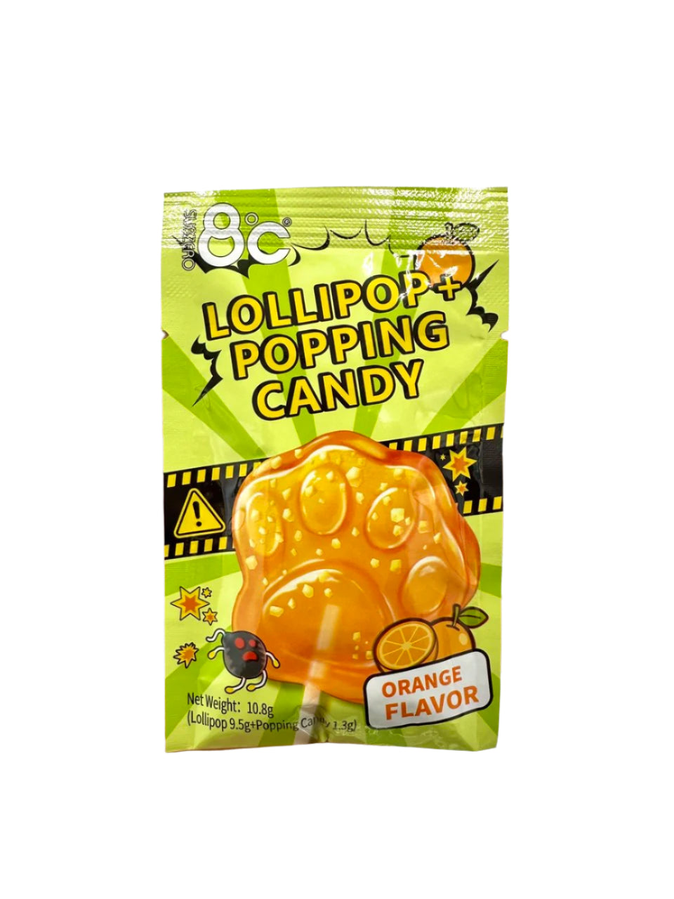 Subzero 8C Lollipop+Popping Candy - Assorted Flavor 20pcs x 10.8g