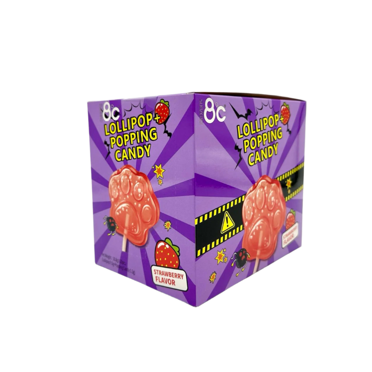 CANDY☆彡 Subzero 8C Lollipop+Popping Candy - Assorted Flavor 20pcs x