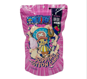 One Piece Hopping Cotton Candy - Strawberry Flavor