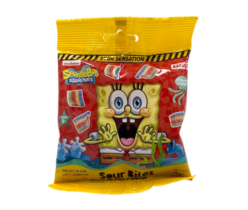 SpongeBob Sour Bites 12pck x 75g (Turkey)