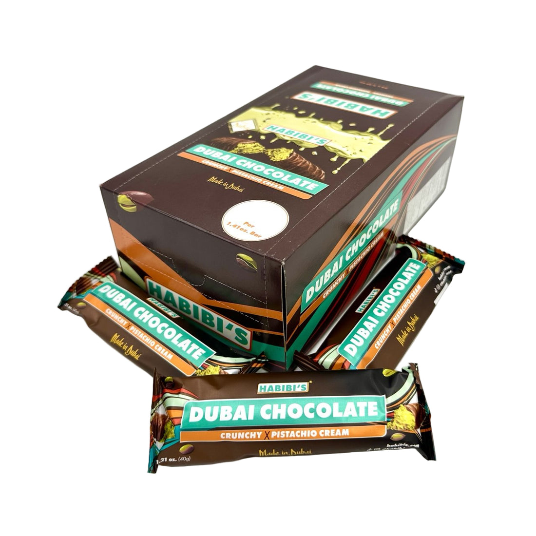 Habibi's Dubai Chocolate 40g