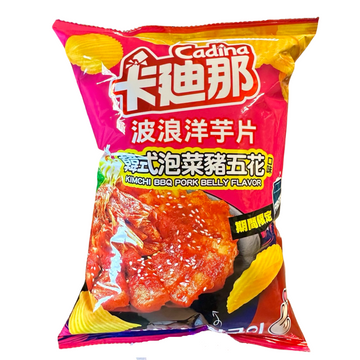 L.H. Cadina Chips Kimchi BBQ 75g (Taiwan)