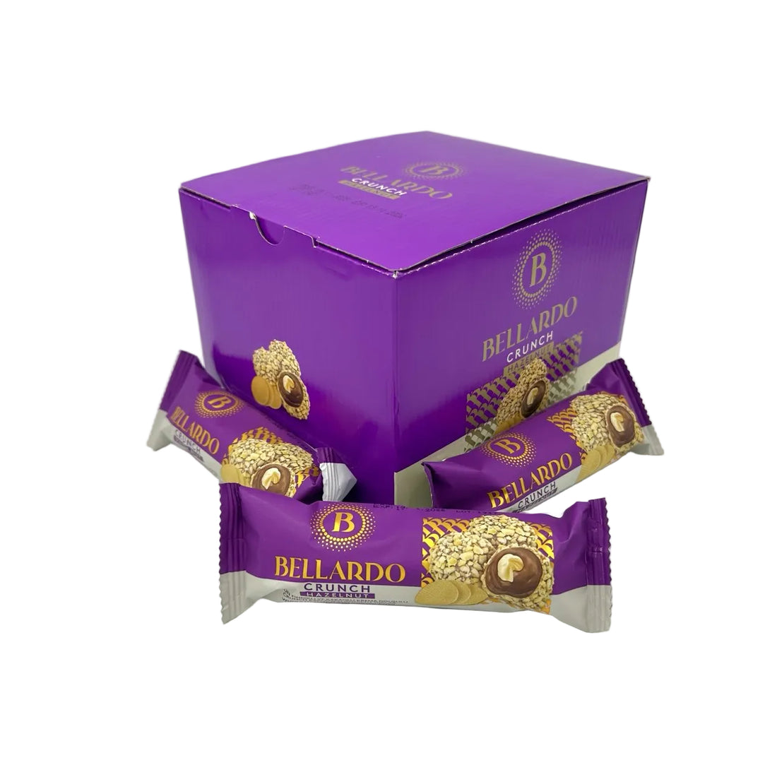 Bellardo Crunch Hazelnut Chocolate Wafer 30g