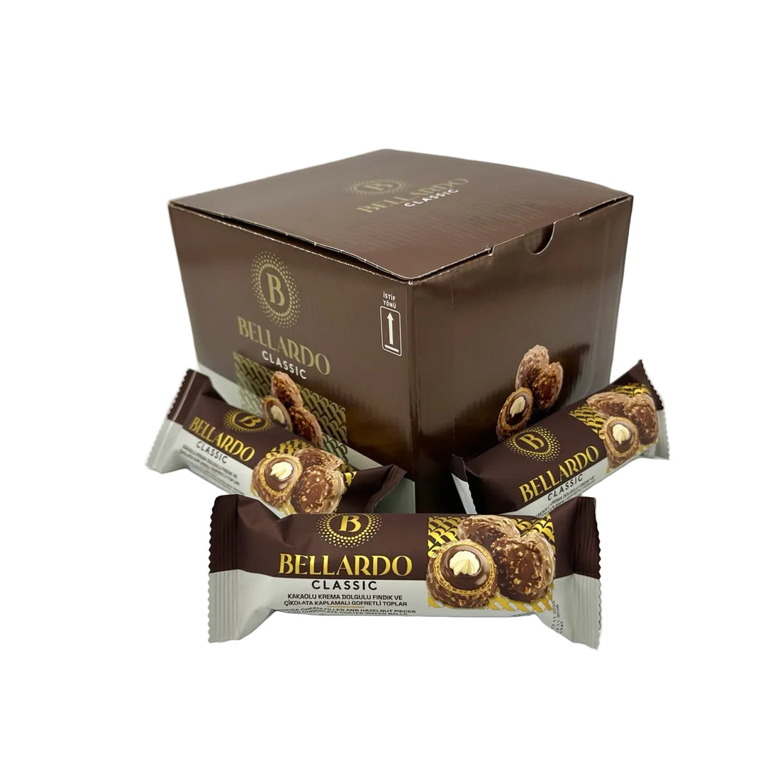 Bellardo Classic Hazelnut Chocolate Wafer 38g