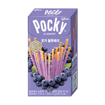 Glico Pocky Blueberry Biscuit Stick - 41g (Korea)