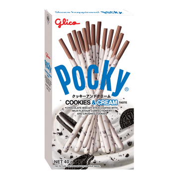 Glico Pocky Cookie and Cream Stick 32g (Taiwan)