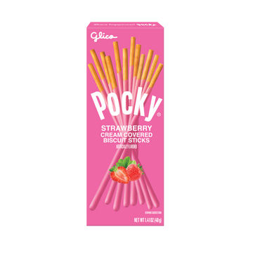 Glico Pocky Strawberry Biscuit Stick - 41g (Korea)