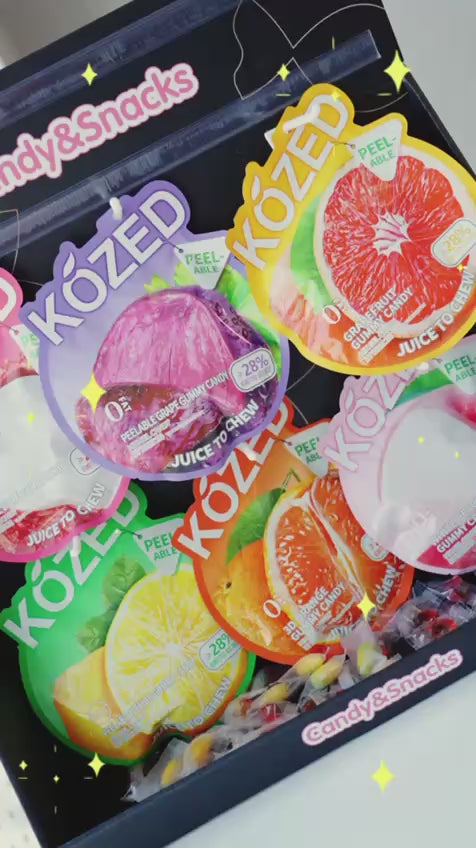 Kozed Peelable Gummy 3D Assorted Flavors 75g (China)