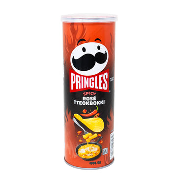 Pringles Spicy Rose Tteokbokki Flavor 100g (Korea)