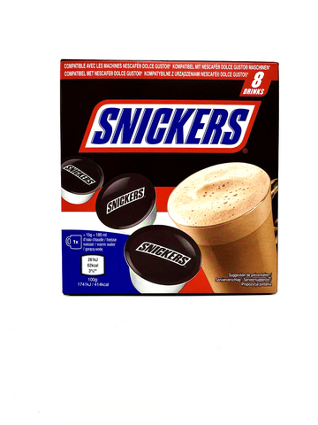 Snickers Hot Chocolate Pods for Dolce Gusto (8pods) (UK)