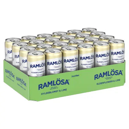 Ramlösa Elderflower & Lime 330ml (Denmark)
