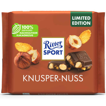 Ritter Sport Milk Hazelnuts w/ Corn Flakes (Germany)