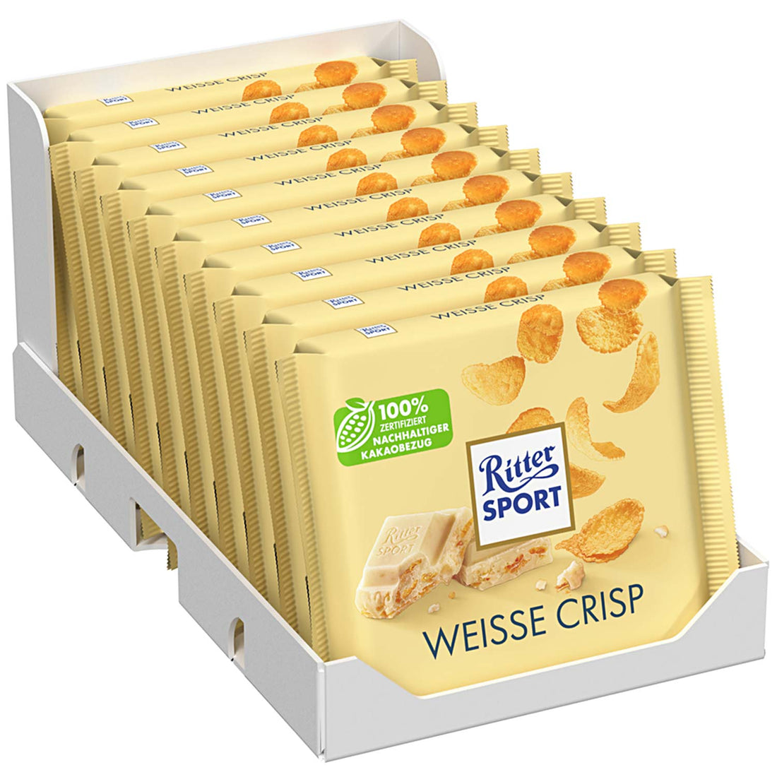 Ritter Sport White w/ Cornflakes (Germany)
