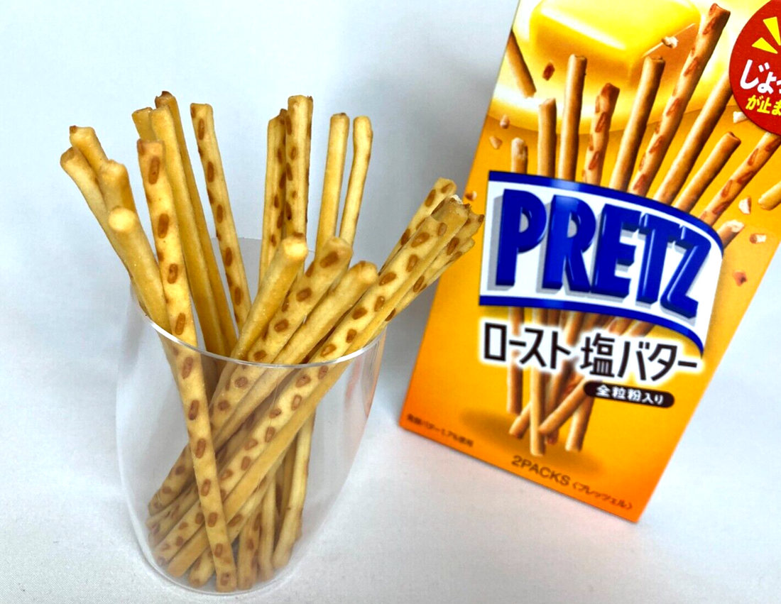 Glico Pretz Roasted Salted Butter 57g (Japan)