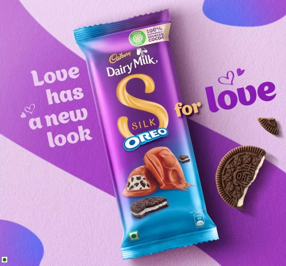 Cadbury Silk Oreo Luxury Chocolate 60g