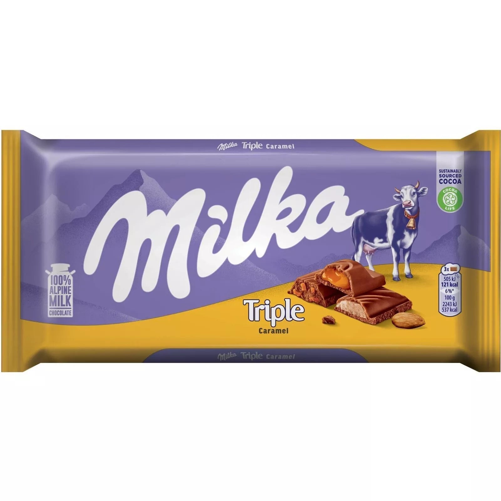 Milka Triple Caramel 90g (Germany)