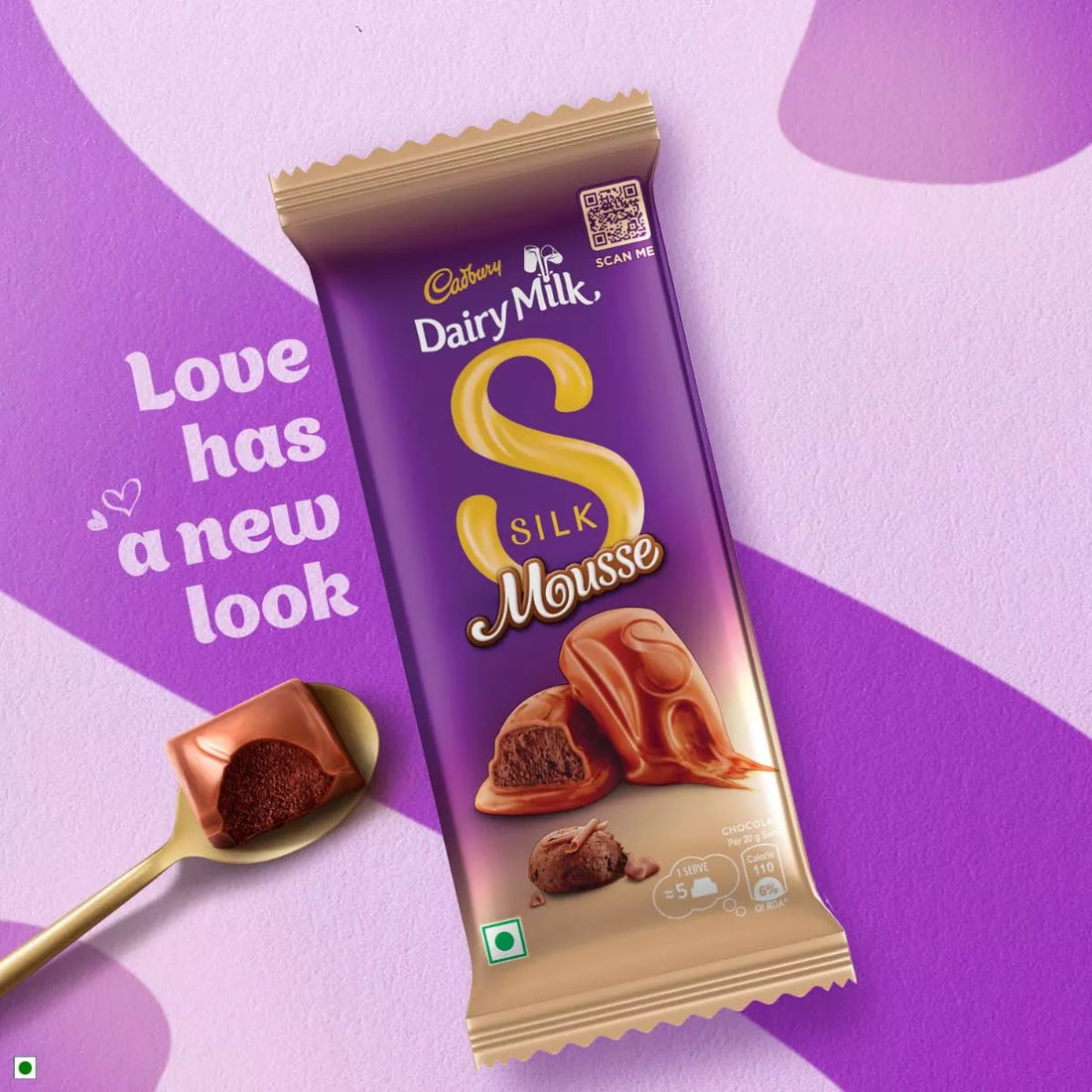 Cadbury Silk Mousse Luxury Chocolate 50g