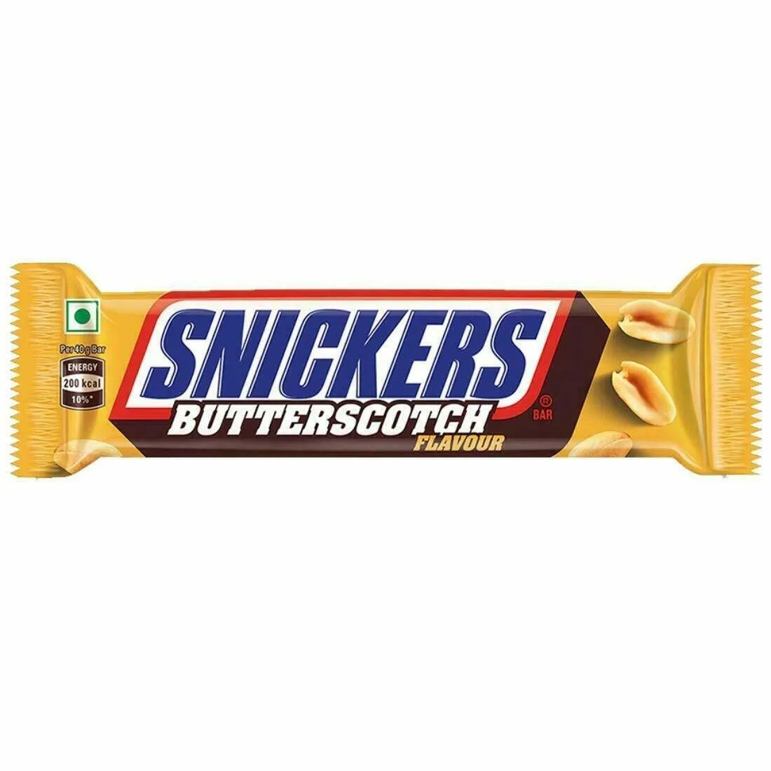 Snickers Butterscotch Single Bar Box of 15 x40g