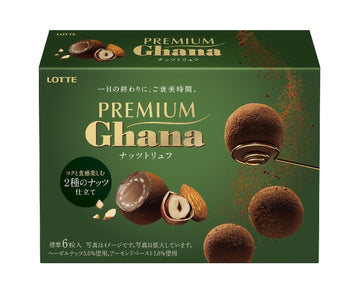 Lotte Premium Ghana Nuts Truffle Chocolate (Japan)