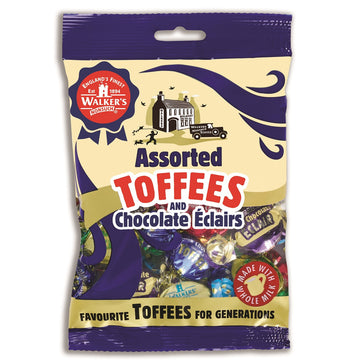 Walkers Assorted Toffees & Eclairs 150g (UK)