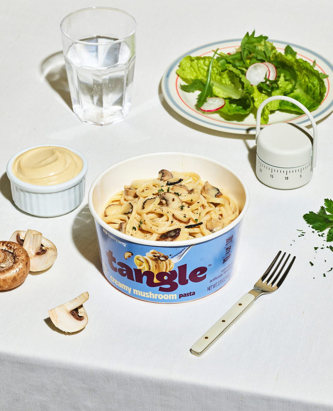 Tangle Creamy Mushroom Pasta 6pck*105g (Korea)