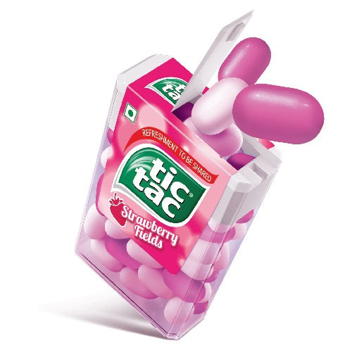 Tic Tac Strawberry Flavor 12pck x 13g